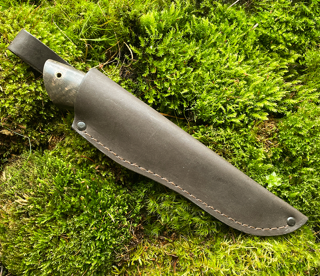 SCANDI KNIFE - handsmidd laminerad - Damaskusstål - Bild 4
