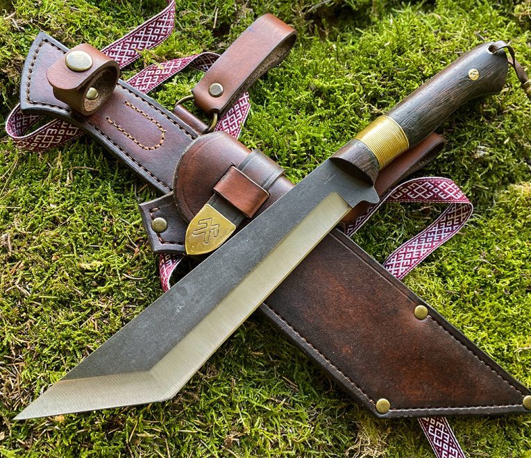 Ancient Latvian weapon and tool - ''THREE-EDGED KNIFE''