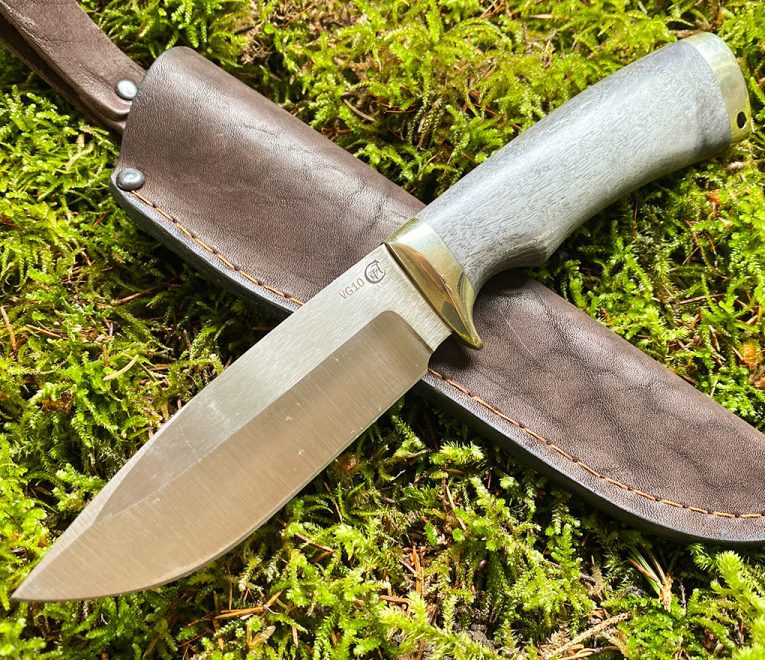 Knife ''ZEUS" steel VG10 Japanese forged stainless steel