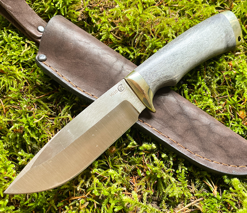 Knife ''ZEUS" steel VG10 Japanese forged stainless steel