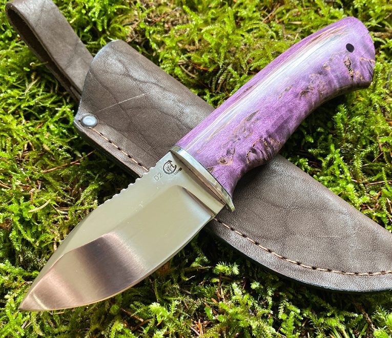 Knife "MINI SKINNER"- hand forged D2 steel knife