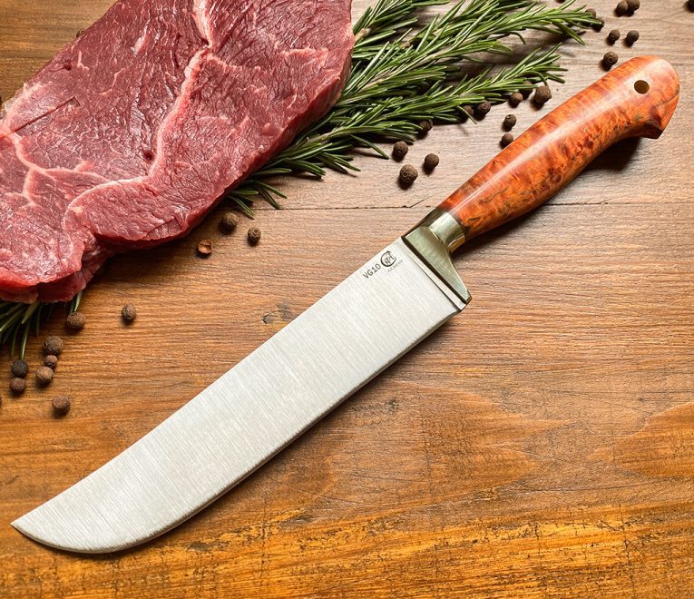 Knife Uzbek Pchak steel VG10 Japanese forged stainless steel