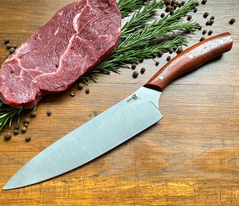 CHEF KNIFE - steel VG10 Japanese forged stainless steel