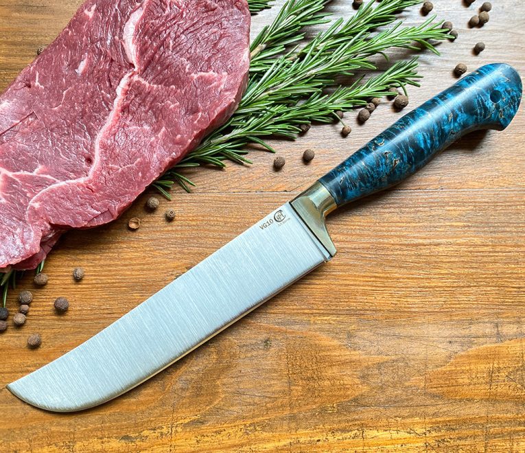 Knife Uzbek Pchak steel VG10 Japanese forged stainless steel