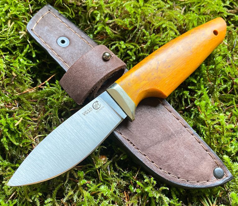 Knife ''ROOK" steel VG10 Japanese forged stainless steel