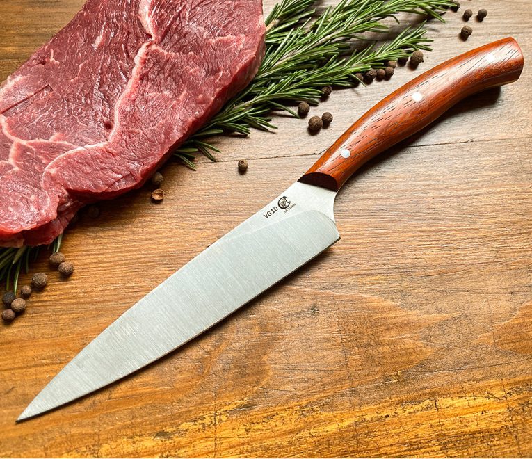Kitchen knife Japanese forged stainless steel